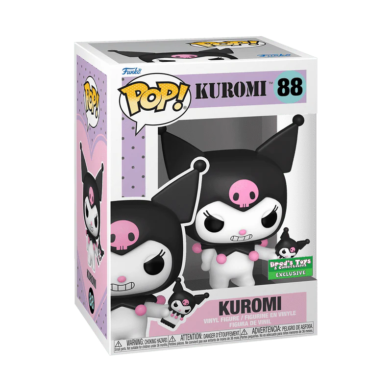 Funko Pop! Sanrio: Kuromi - Kuromi with Phone #88 Brad's Toys & Collectibles Exclusive - Image 2
