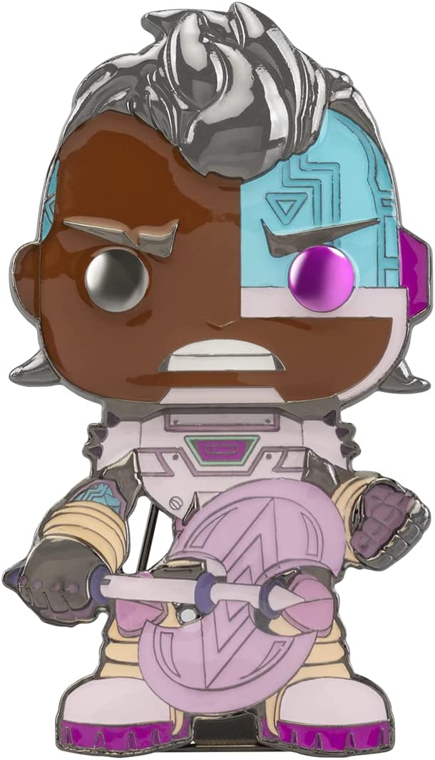 Funko Pop! Pin: Teen Titans Go! - Cyborg #16 - Image 1