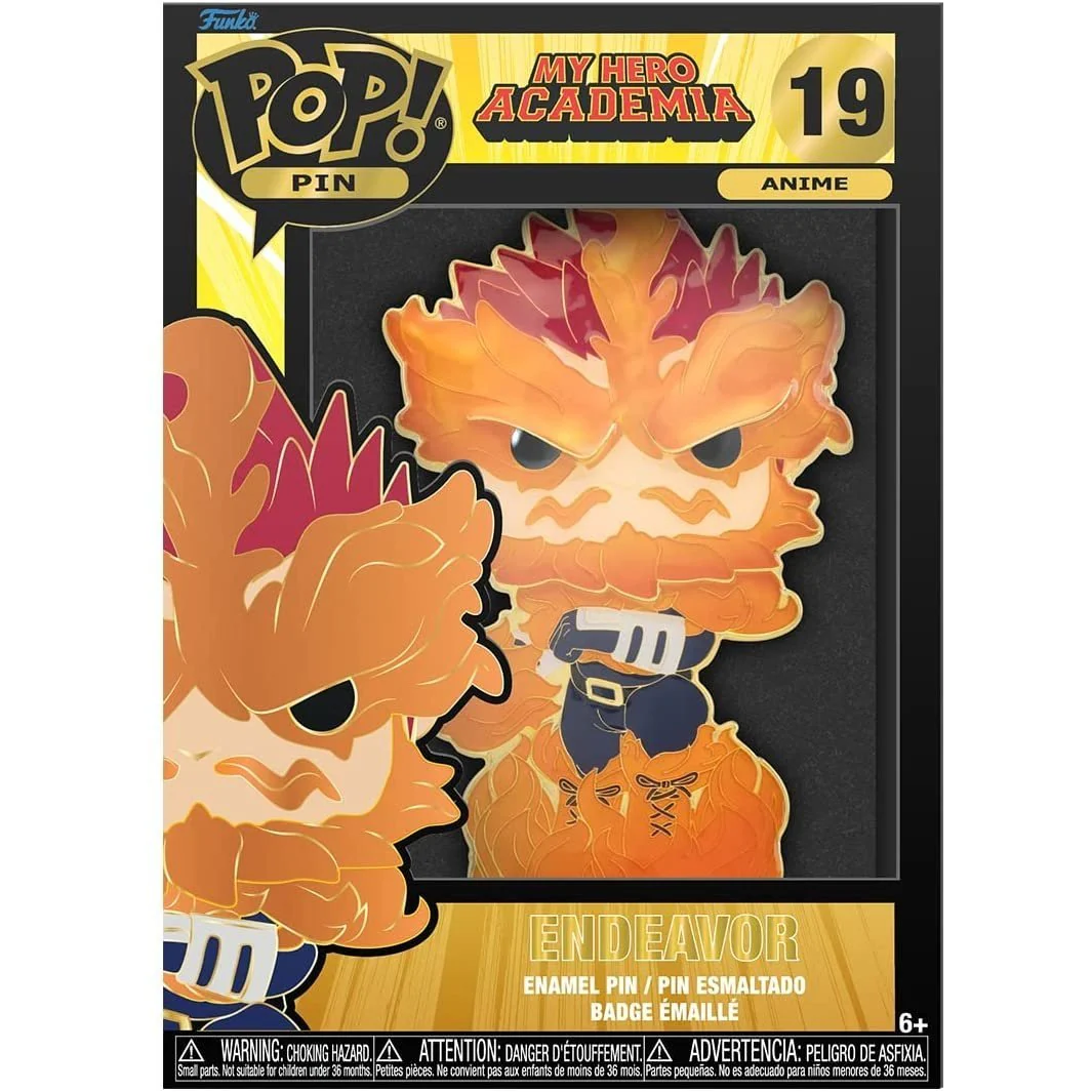 Funko Pop! Pin: My Hero Academia - Endeavor #19 - Image 2