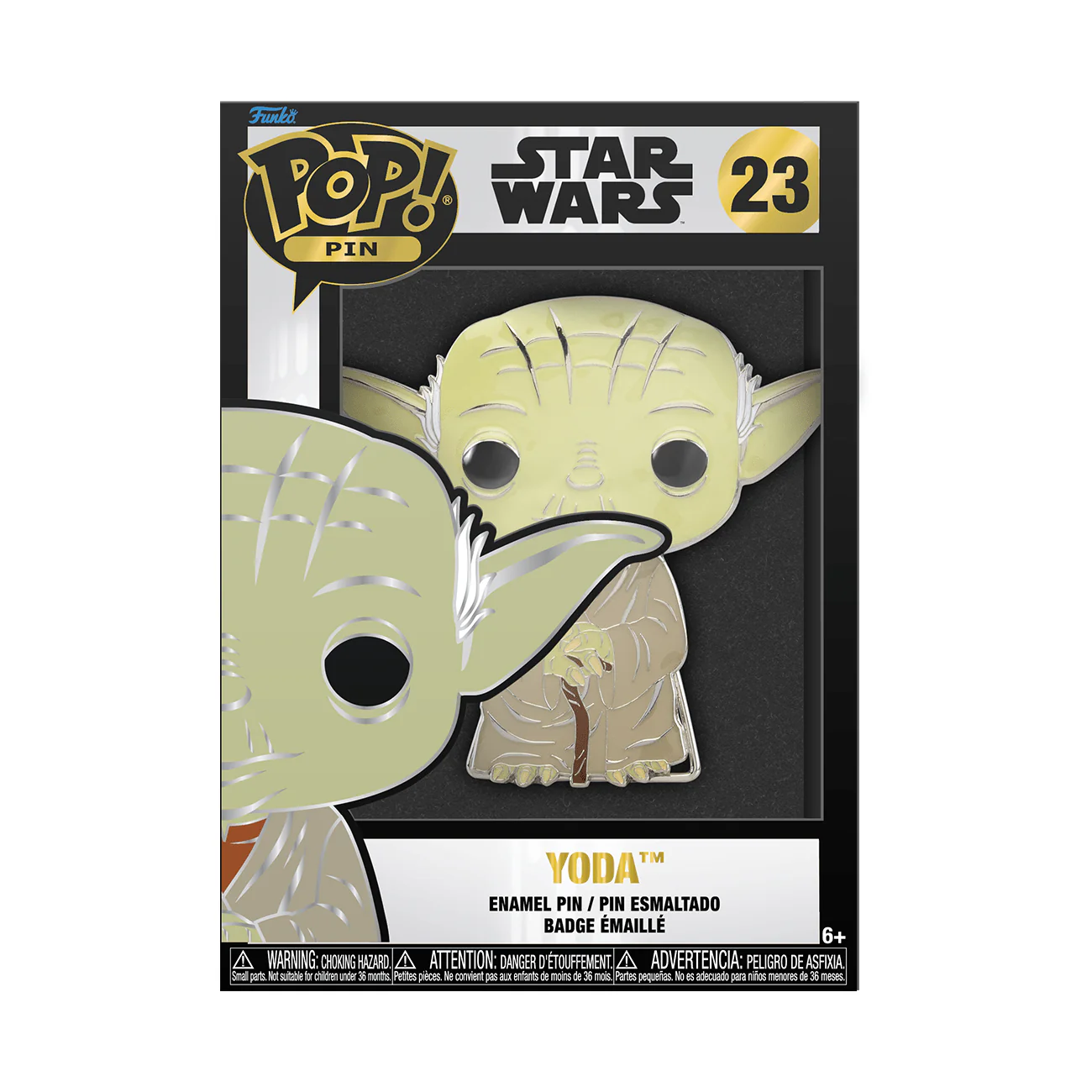 Funko Pop! Sized Pin: Star Wars – Yoda