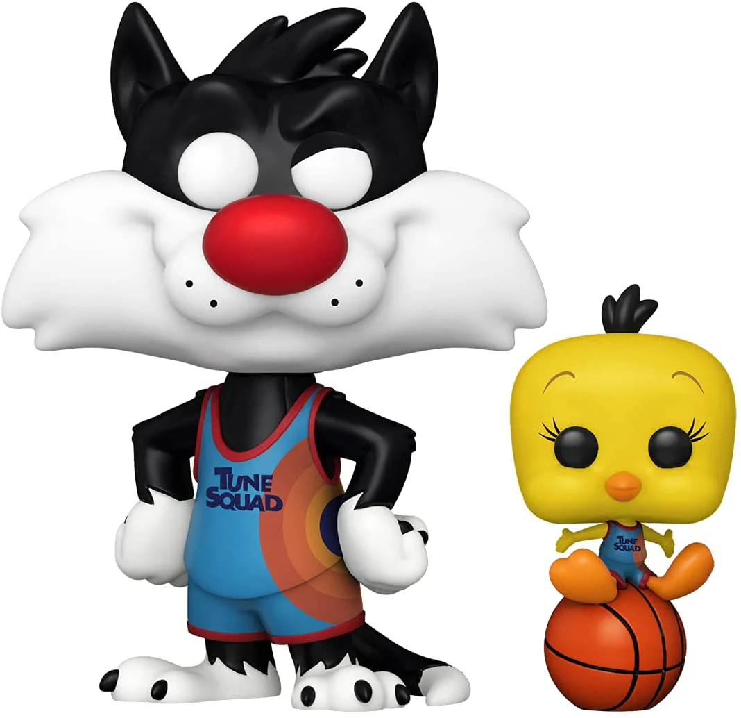 Funko Pop! Space Jam, A New Legacy - Slyvester and Tweety Vinyl Figure - Image 1