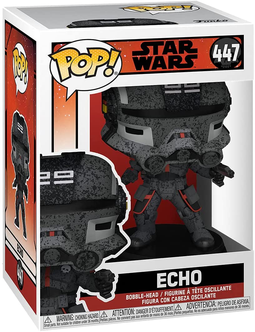 Funko Pop! Star Wars: Bad Batch - Echo Vinyl Figure - Image 2
