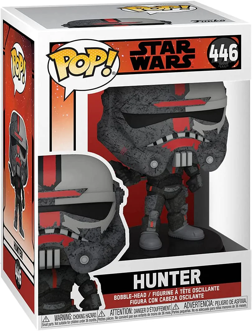 Funko Pop! Star Wars: The Bad Batch - Hunter #446 - Image 2