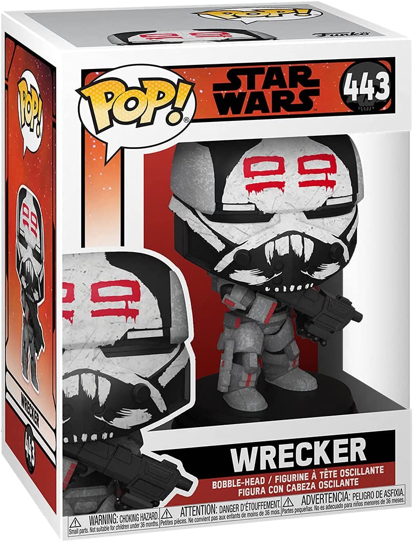 Funko Pop! Star Wars: Bad Batch - Wrecker Vinyl Figure - Image 2
