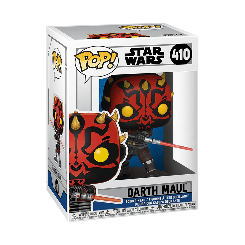 Funko Pop! Star Wars: The Clone Wars - Darth Maul #410 - Image 3