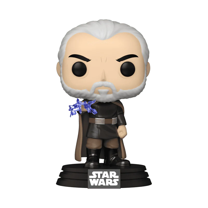 Funko Pop! Star Wars: Count Dooku Force Lightning #744 - Image 1