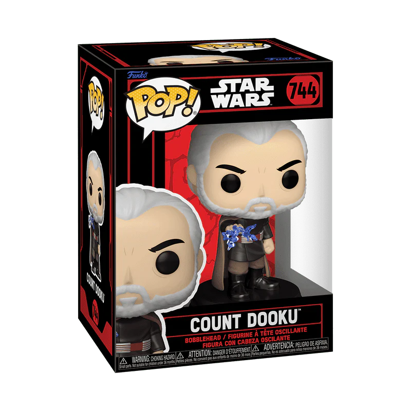 Funko Pop! Star Wars: Count Dooku Force Lightning #744 - Image 2