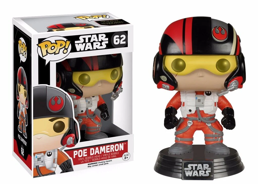 Funko Pop! Star Wars Episode 7 The Force Awakens Poe Dameron - Image 1