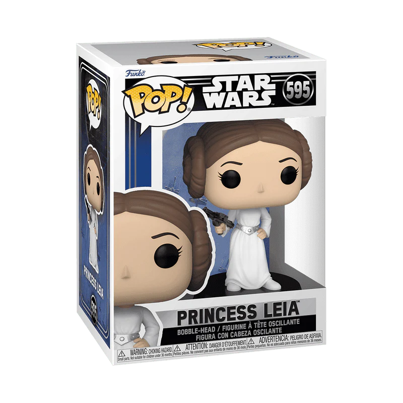 Funko Pop! Star Wars: Episode IV A New Hope - Princess Leia #595 - Image 2