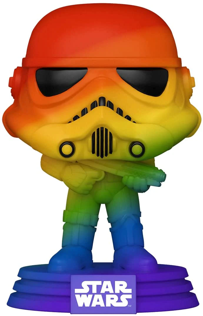 Funko Pop! Star Wars Pride: Stormtrooper Rainbow #296 - Image 1