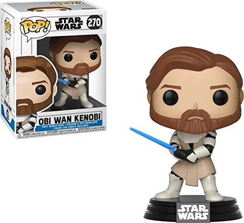 Funko Pop! Star Wars: The Clone Wars - Obi Wan Kenobi - Image 1
