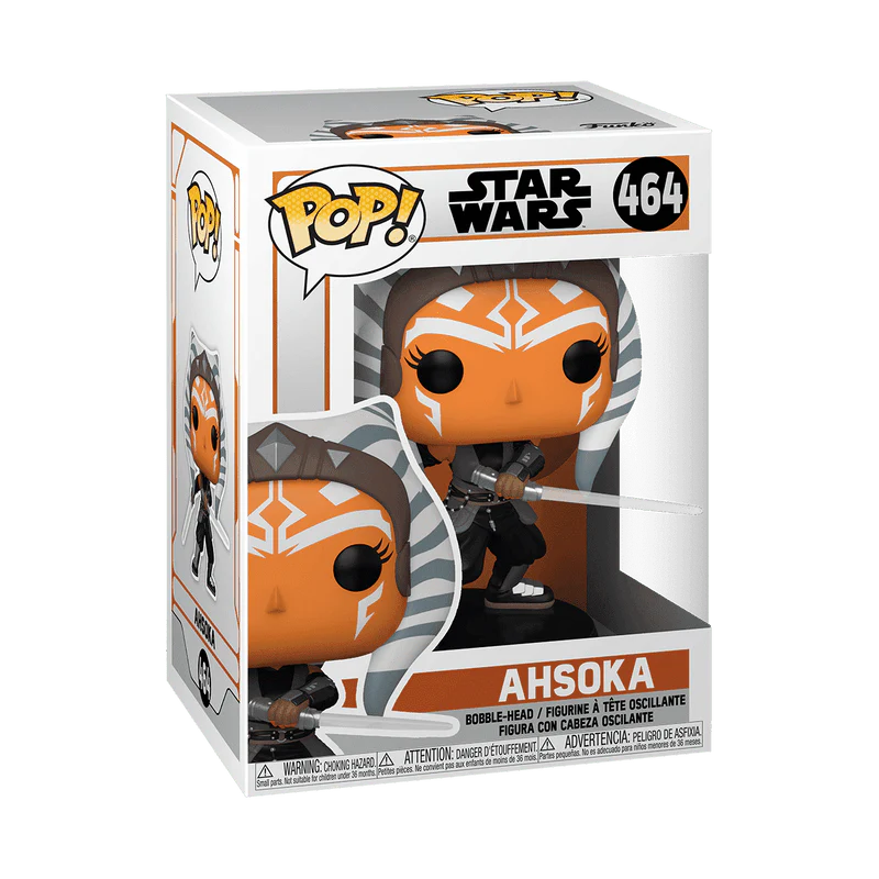 Funko Pop! Star Wars: The Mandalorian - Ahsoka with Lightsabers #464 - Image 2