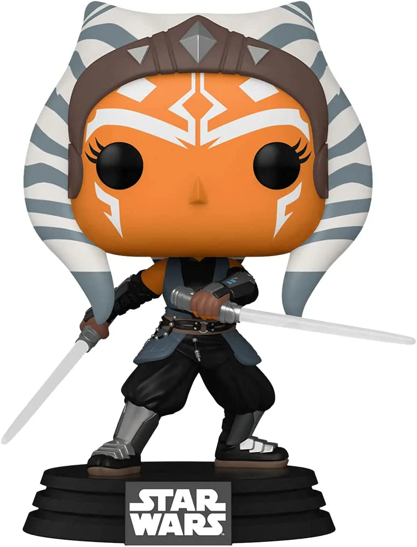 Funko Pop! Star Wars: The Mandalorian - Ahsoka with Lightsabers #464 - Image 1