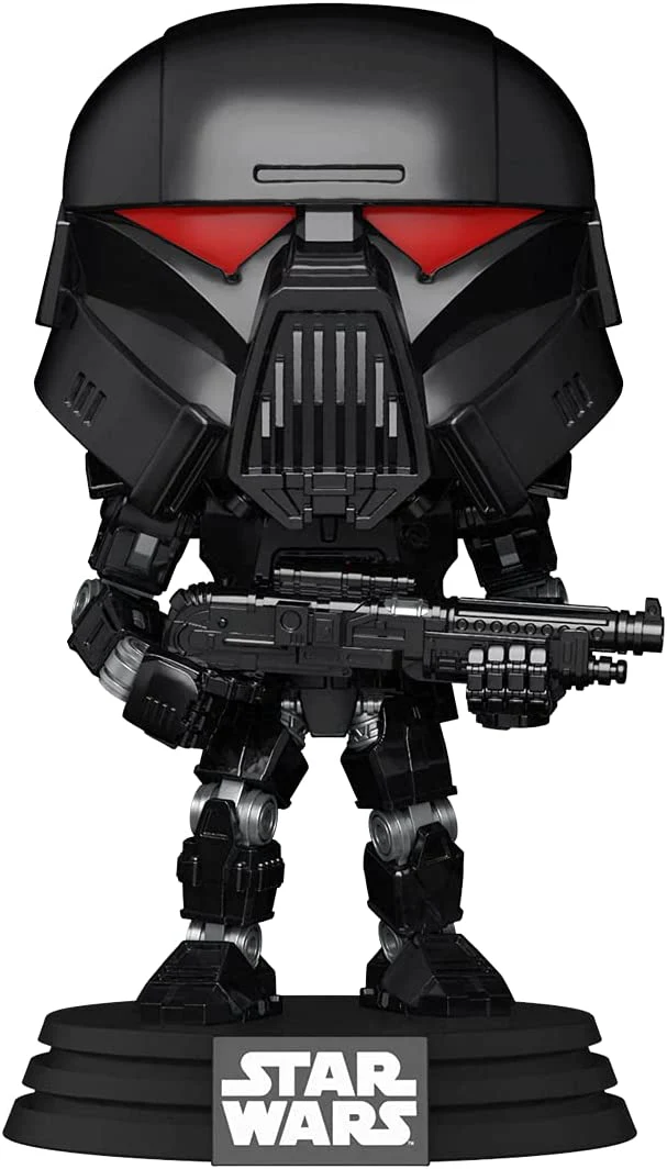 Funko Pop! Star Wars: The Mandalorian - Dark Trooper #466 - Image 1