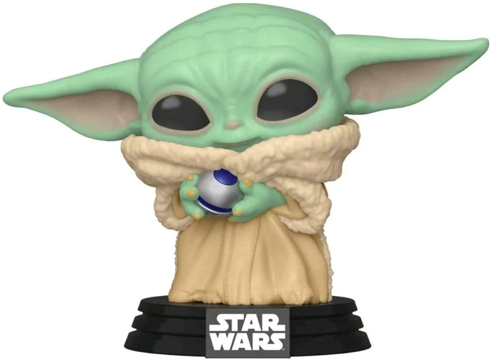 Funko Pop! Star Wars The Mandalorian The Child Baby Yoda with Control Knob Vinyl Figure - Image 1