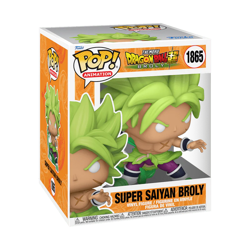 Funko Pop! Super Animation: Dragon Ball Super - Super Saiyan Broly #1865 - Image 2