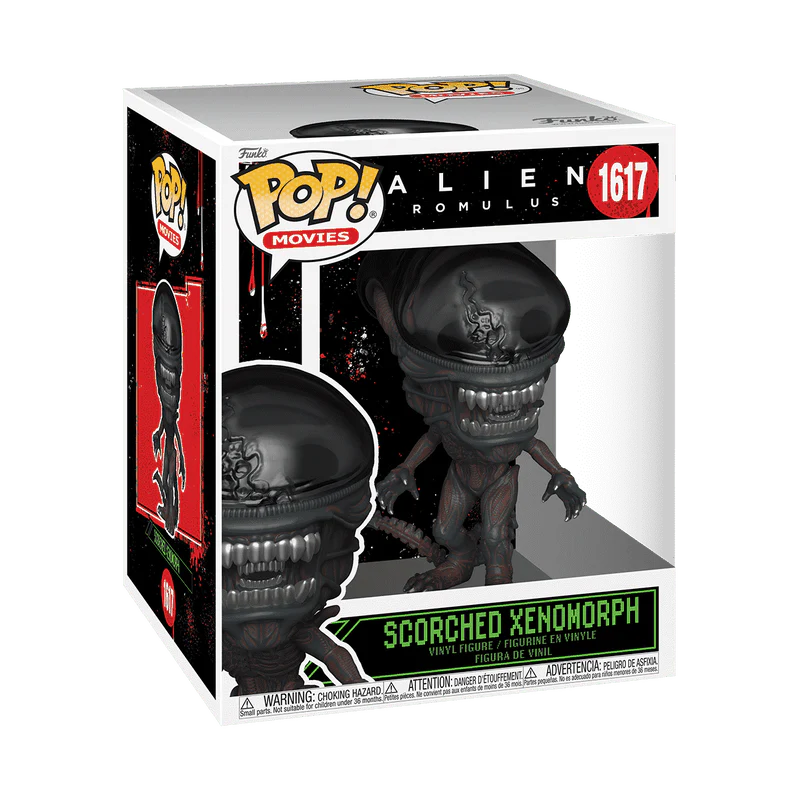 Funko Pop! Super Movies: Alien: Romulus - Scorched Xenomorph #1617 - Image 2