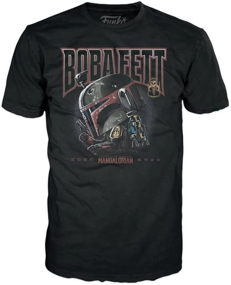 Funko Pop! & Tee: Star Wars - Boba Fett Size XL - Image 1