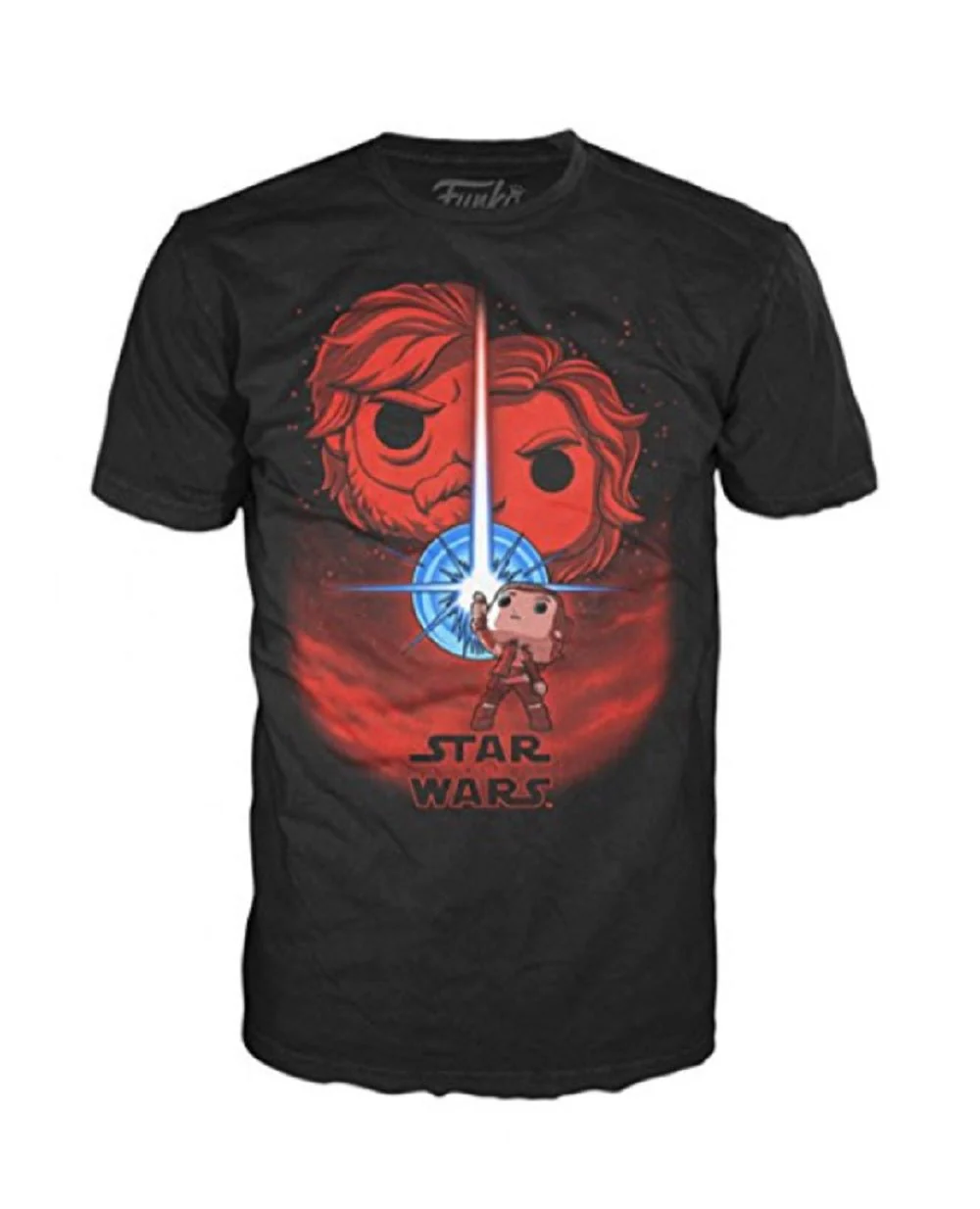 Funko Pop Tees: Star Wars The Last Jedi Poster Adult T-Shirt - Image 3