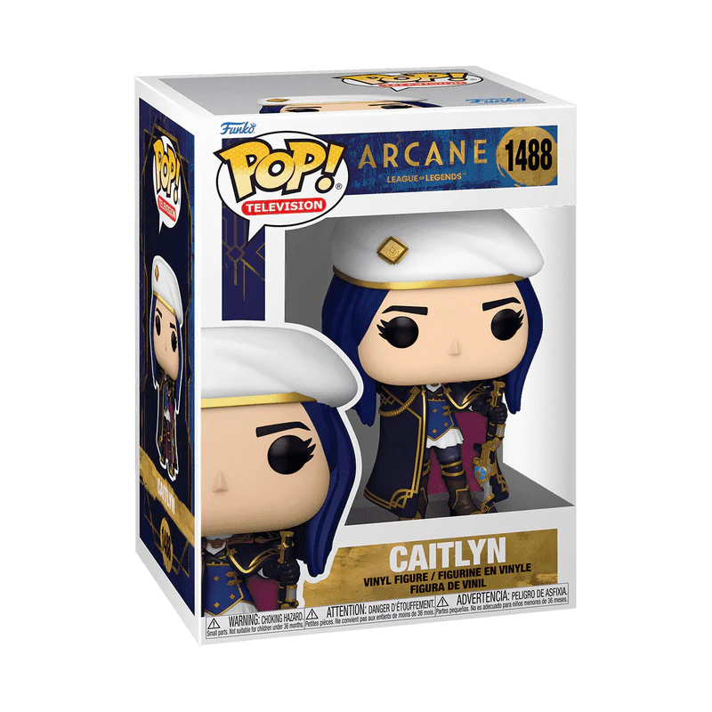 Funko Pop! Television: Arcane: League of Legends - Caitlyn #1488 - Image 2