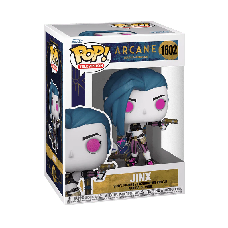 Funko Pop! Television: Arcane: League of Legends - Jinx #1602 - Image 2