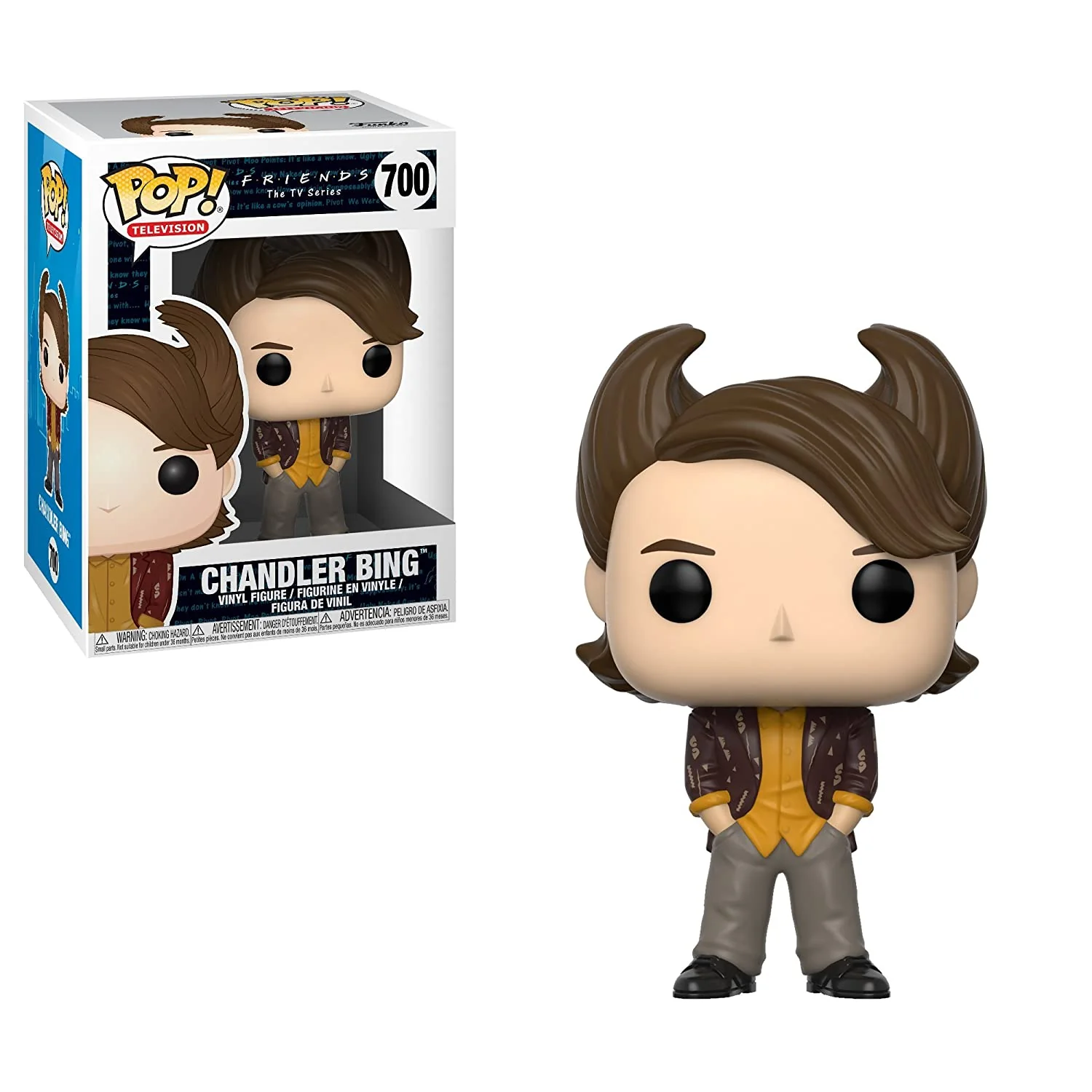 Funko Pop Television: Friends – 80’s Hair Chandler Vinyl Figure