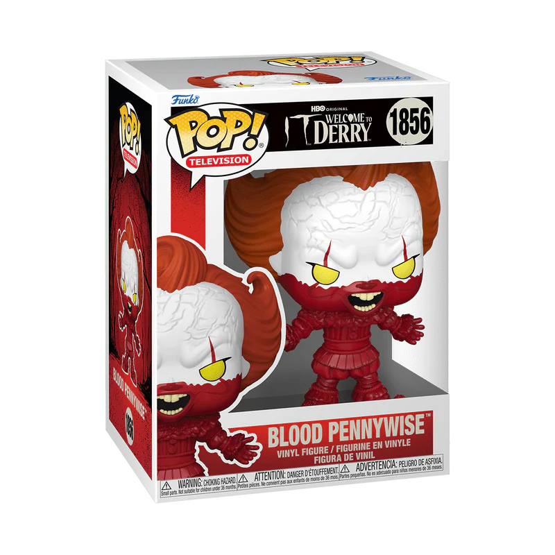 Funko Pop! Television: It: Welcome to Derry - Bloody Pennywise #1856 - Image 2
