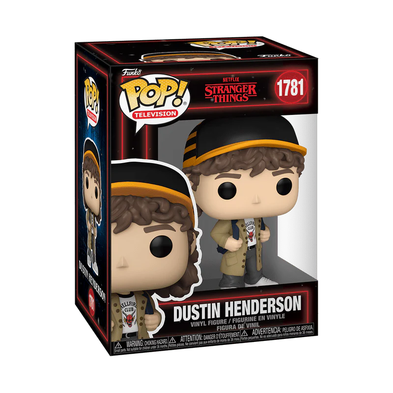 Funko Pop! Television: Netflix Stranger Things - Dustin Henderson #1781 - Image 2