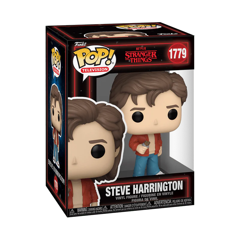 Funko Pop! Television: Netflix Stranger Things - Steve Harrington #1779 - Image 2