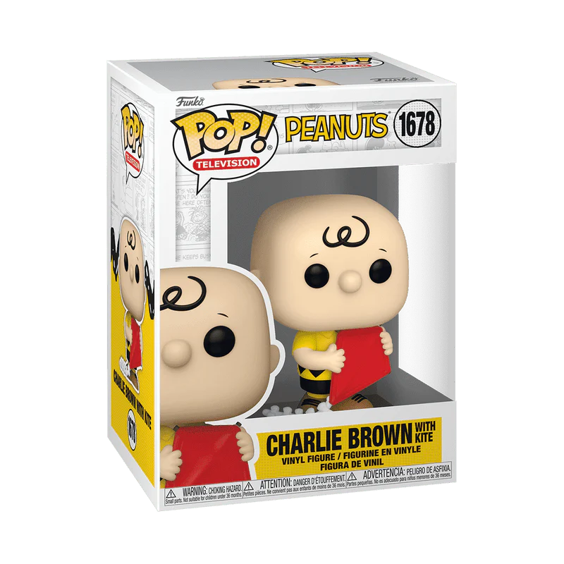 Funko Pop! Television: Peanuts - Charlie Brown with Kite #1678 - Image 2