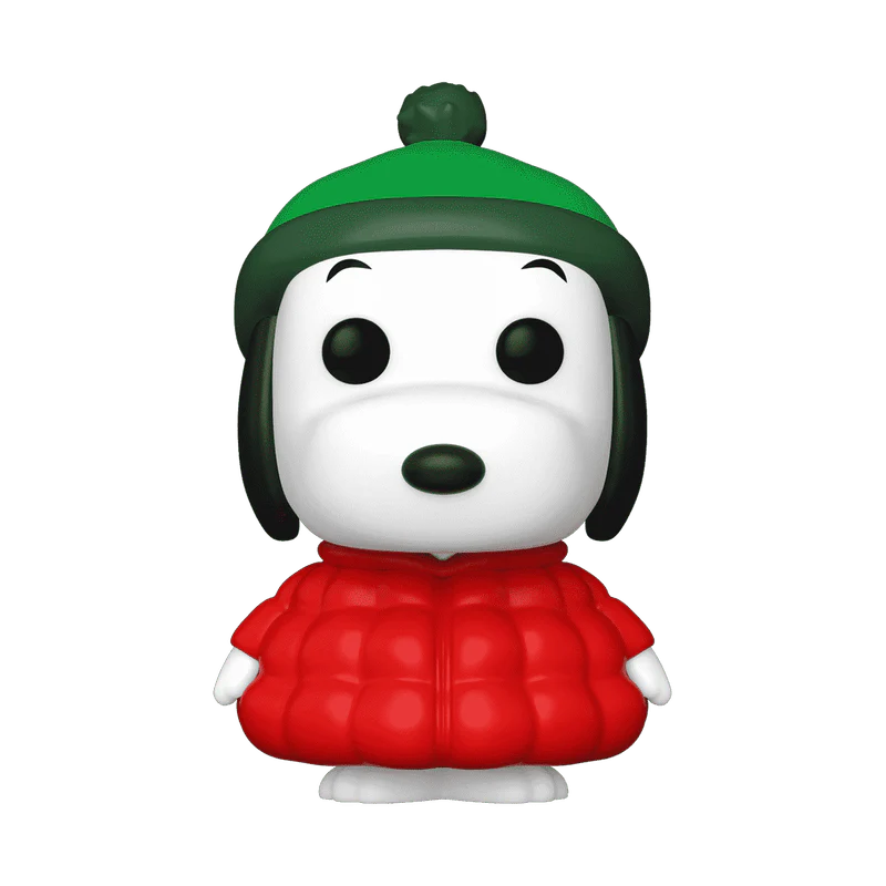 Funko Pop! Television: Peanuts - Snoopy in Puffer Jacket #1681 Specialty Series Exclusive - Image 1