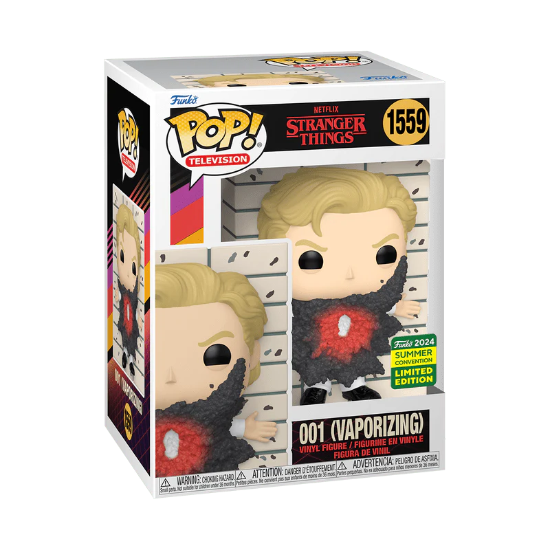 Funko Pop! Television: Stranger Things - 001 Vaporizing #1559 2024 Summer Convention - Image 2