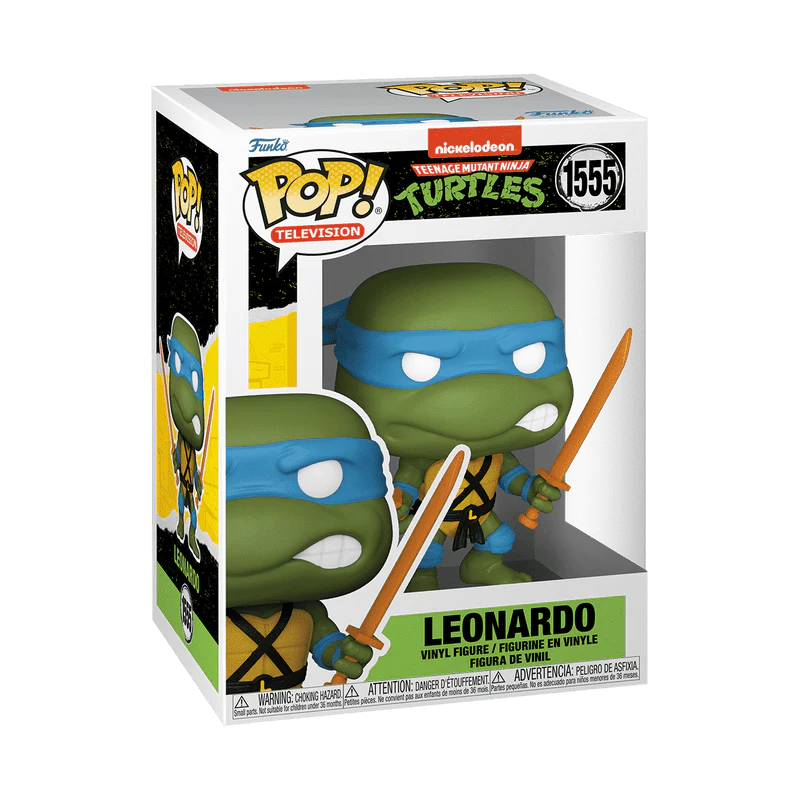 Funko Pop! Television: Teenage Mutant Ninja Turtles - Leonardo Classic #1555 - Image 2