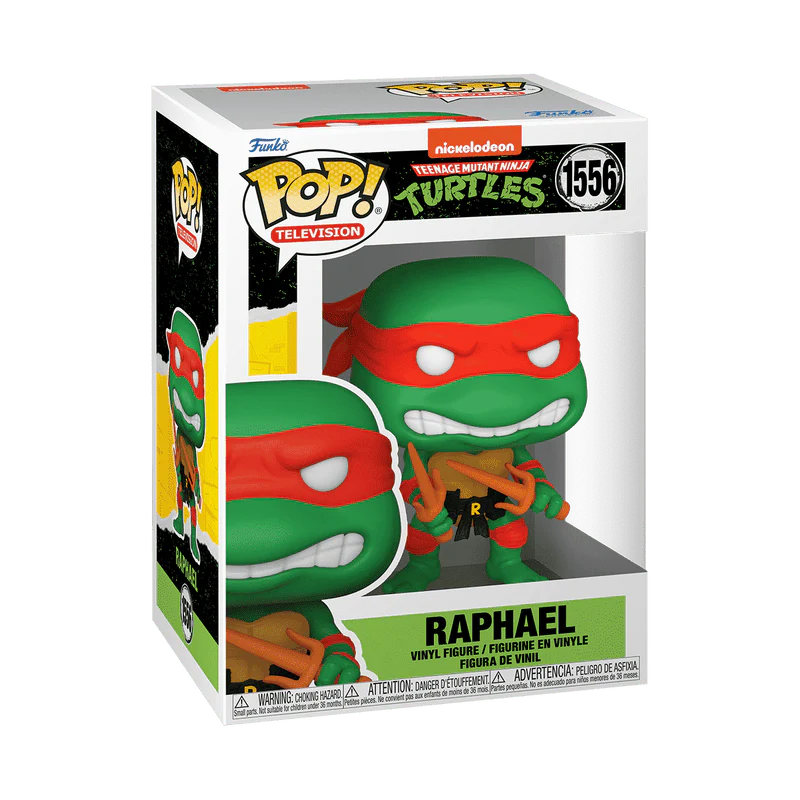 Funko Pop! Television: Teenage Mutant Ninja Turtles - Raphael Classic #1556 - Image 2