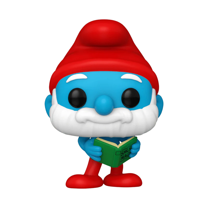 Funko Pop! Television: The Smurfs – Papa Smurf with Magic Book #1525 2024 Summer Convention
