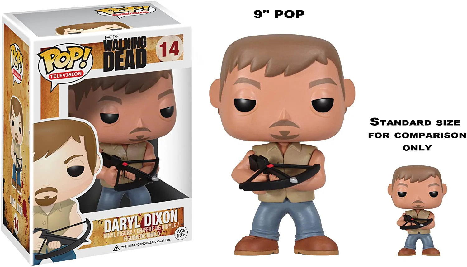 Funko Pop! Television: The Walking Dead – Daryl Dixon 9-Inch