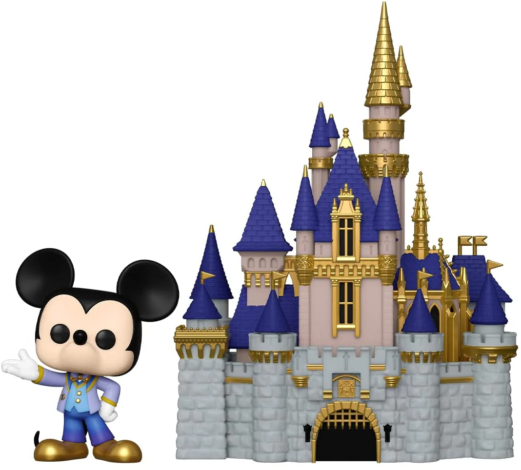 Funko Pop Town – Disney World 50th – Cinderella Castle with Mickey Mouse Figure