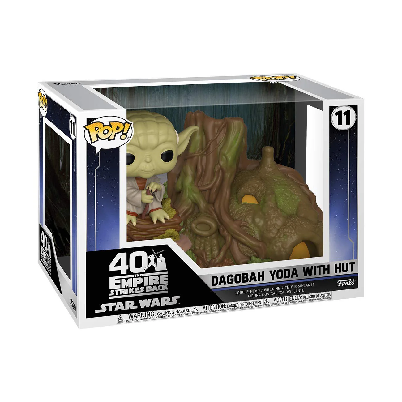Funko Pop Town: Star Wars - Yoda's Hut Vinyl Figure - Image 2