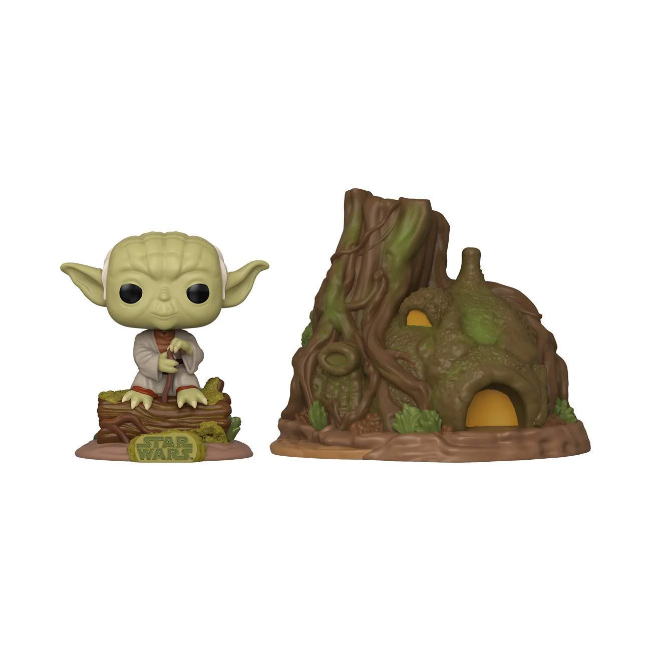 Funko Pop Town: Star Wars - Yoda's Hut Vinyl Figure - Image 1
