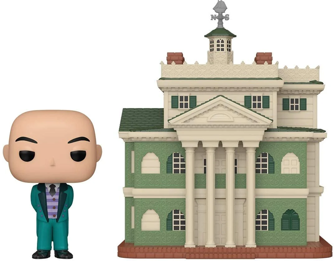 Funko Pop! Towns: Disney Parks – Haunted Mansion with Butler Vinyl Figure