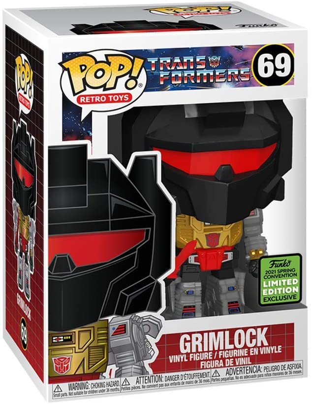 Funko Pop! Transformers Grimlock 2021 ECCC Exclusive Vinyl Figure - Image 2