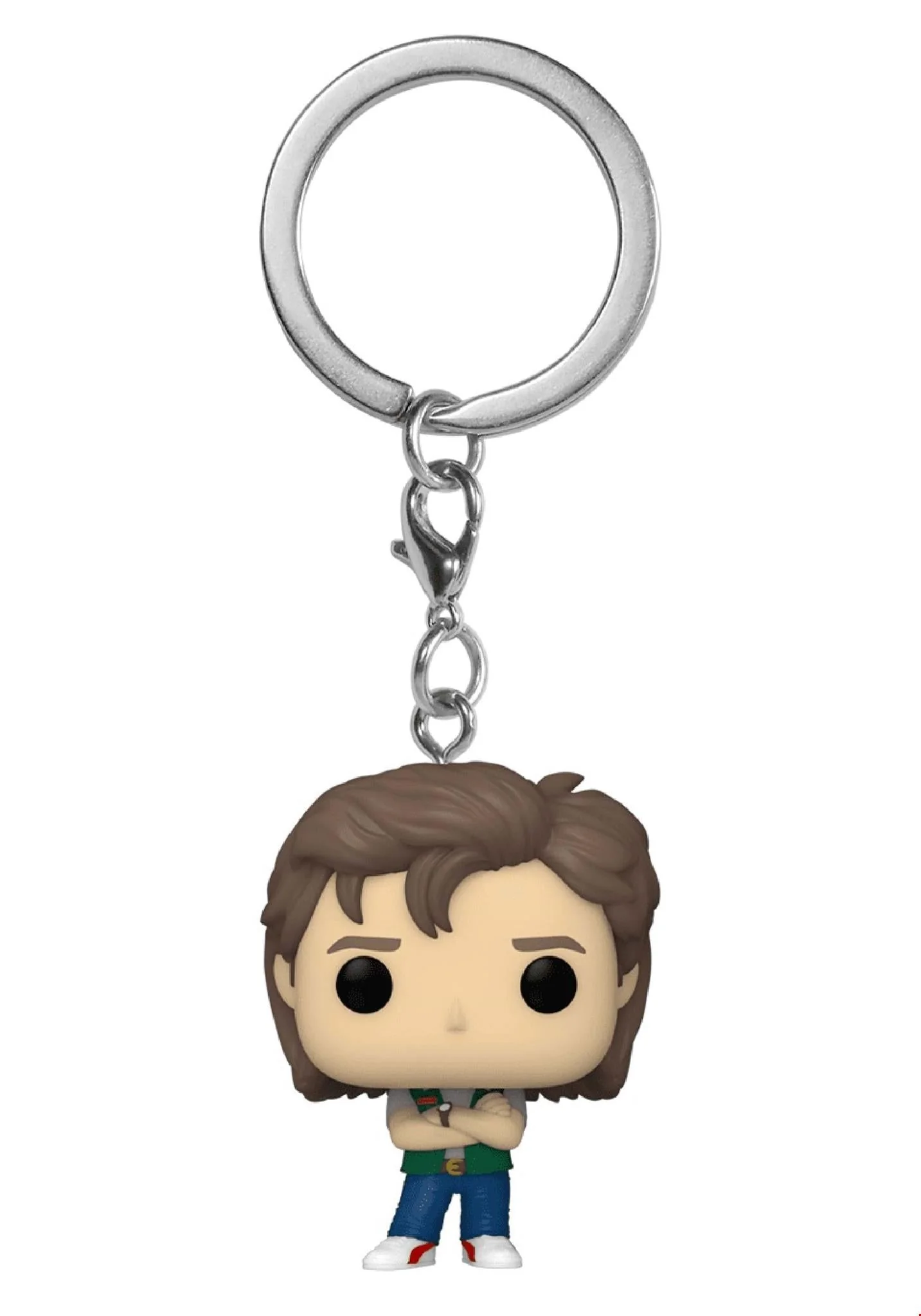 Funko Pop! TV Keychain: Stranger Things - Steve Vinyl Figure - Image 1