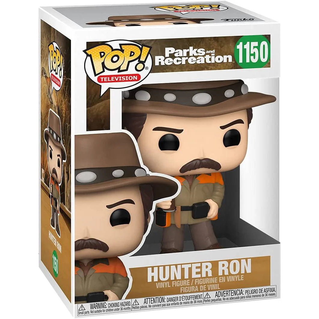 Funko Pop! TV: Parks and Recreation - Hunter Ron #1150 - Image 2