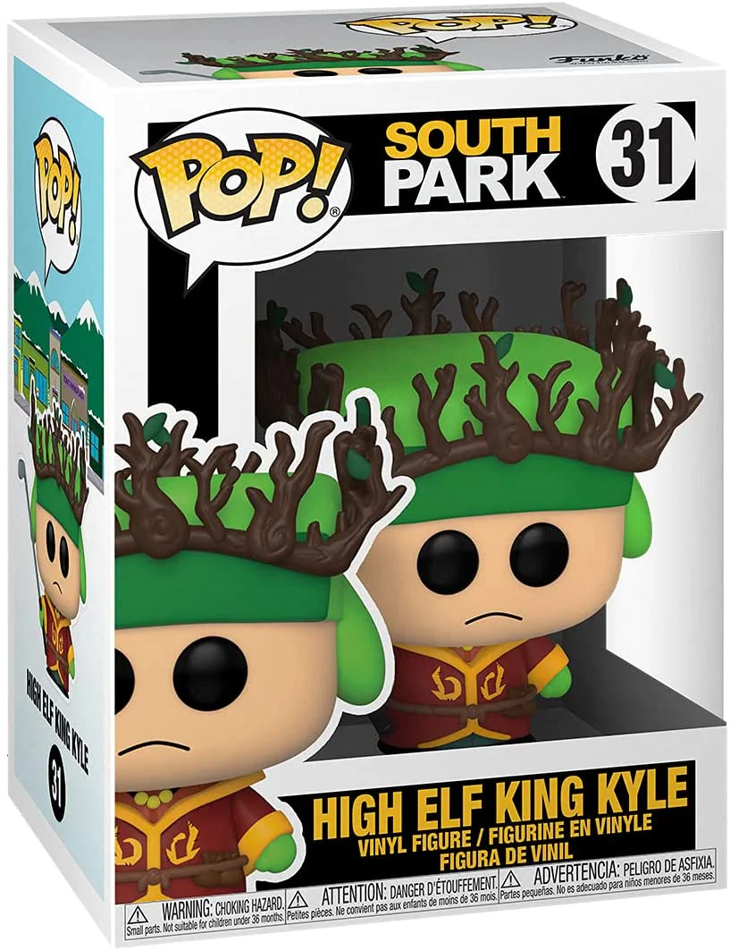 Funko POP! TV: South Park Stick of Truth - High Elf King Kyle Vinyl Figure - Image 2