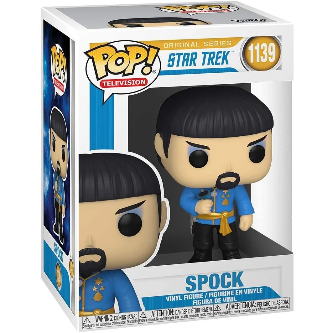 Funko Pop! Television: Star Trek - Spock Mirror Mirror Outfit #1139 - Image 2