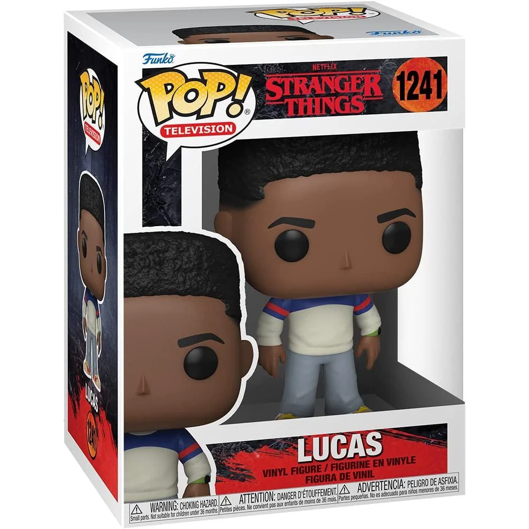 Funko Pop! TV: Stranger Things - Lucas Vinyl Figure - Image 2