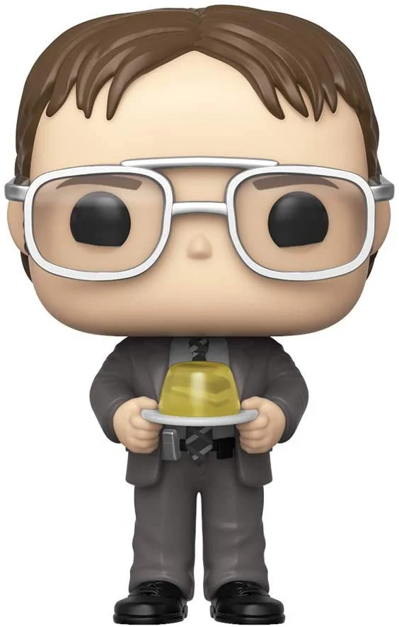 Funko Pop! Television: The Office - Dwight with Gelatin Stapler #1004 - Image 1