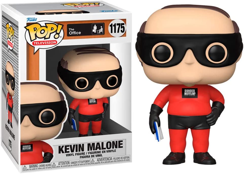 Funko Pop! Television: The Office - Kevin as Dunder Mifflin Superhero - Image 2