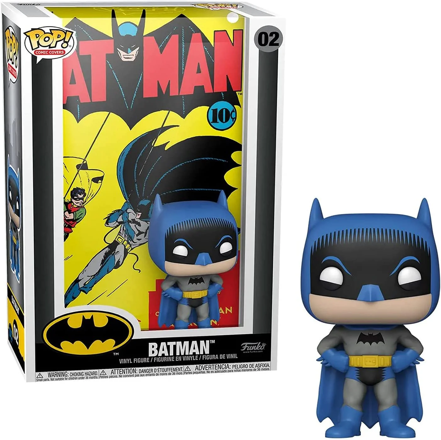 Funko Pop! Vinyl Comic Cover: DC - Batman Vinyl Figure - Image 3
