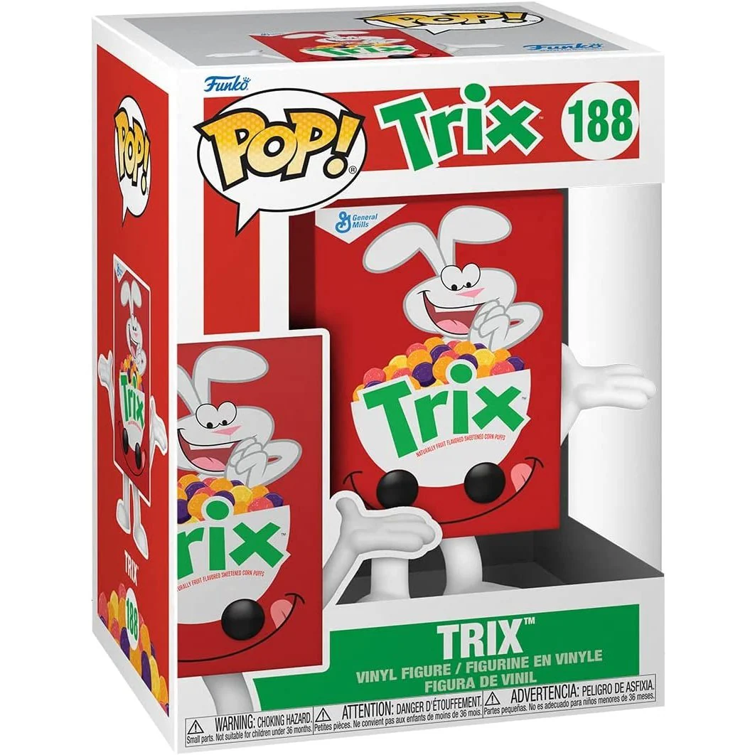 Funko Pop! Ad Icons: General Mills - Trix Cereal Box - Image 2